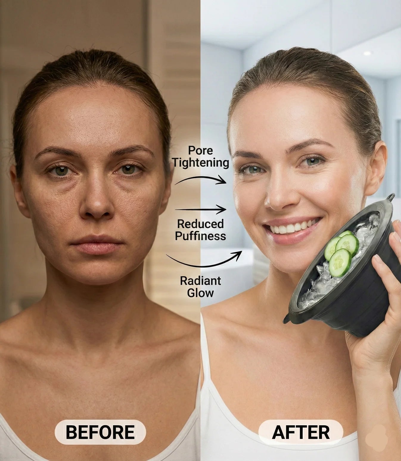 Silicone Face Ice Bowl